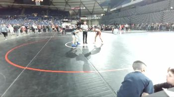 106 lbs Cons. Round 3 - Josiah Bujak, Askeo International Mat Club vs Anthony Torres, Victory Wrestling-Central WA