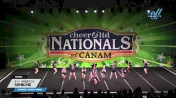 9-1-1 Athletics - Minions [2023 L2 Junior - Small] 2023 CANAM Grand Nationals