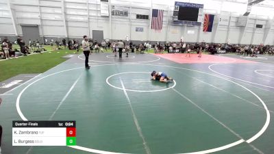 58 lbs Quarterfinal - Kane Zambrano, Tuf California Wr Ac vs Lincoln Burgess, Goldrush Wr Ac