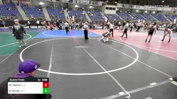 109 lbs Quarterfinal - Makenzie Martin, NE Boyz vs Acelyn Duran, Duran Elite