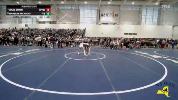 106 lbs Cons. Round 2 - Braylee McAdoo, Falconer Youth Wrestling vs Julie Smith, Whitney Point Youth Wrestling Club