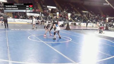 100 lbs Quarterfinal - Elisha Marfil, Ashland vs Parker Robles, Framingham