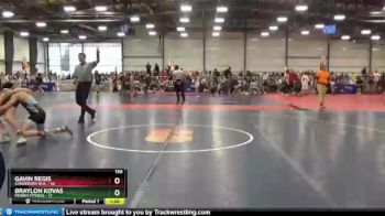 130 lbs Round 3 (6 Team) - Gavin Regis, Sanderson W.A. vs Braylon Kovas, Morris Fitness