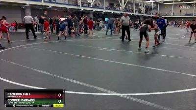 110 lbs Round 5 (8 Team) - Cameron Hall, Rampage vs Cooper Mariakis, Terps East Coast Elite