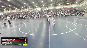 47 lbs Quarterfinal - Rocky Swainston, Wasatch Wrestling Club vs Harvey Ellis, Pleasant Grove/TUG