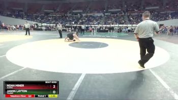 6A-285 lbs Quarterfinal - Jason Layton, Tigard vs Noah Miner, Aloha