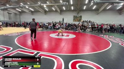 150 lbs Cons. Round 2 - Jacobo Rosales, Roosevelt vs Joseph Maes, Dolores Huerta Prep