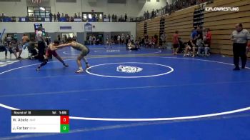 132 lbs Round Of 16 - Wyatt Abele, Unattached vs Julian Farber, Storm Wrestling Center
