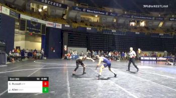 133 lbs Consolation - Codi Russell, Appalachian State vs Jacob Allen, Navy