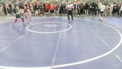 102 lbs Semifinal - Forest Dull, MatTime vs Connor Avery, Carbon WC