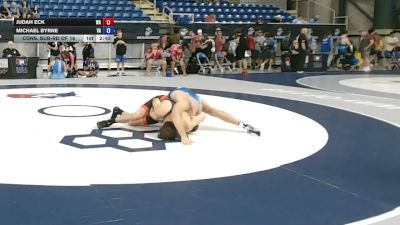 175 lbs Cons. Sub-rd Of 16 - Judah Eck, Washington vs Michael Byrne, Virginia