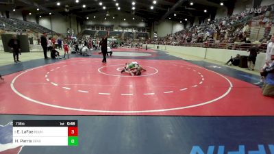 73 lbs Consolation - Edward LaFoe, Roundtree Wrestling Academy vs Houston Parris, Dendy Trained Wrestling