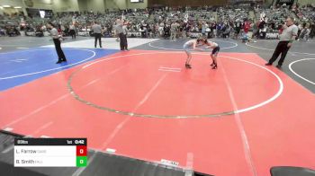 69 lbs Consi Of 16 #2 - Luke Farrow, Carson Bulldogs vs Bradley Smith, Fallon Outlaws WC