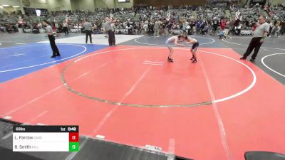 69 lbs Consi Of 16 #2 - Luke Farrow, Carson Bulldogs vs Bradley Smith, Fallon Outlaws WC