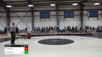 Consolation - Chris Hwang, Wesleyan vs Daijhawn Hudson, New England College