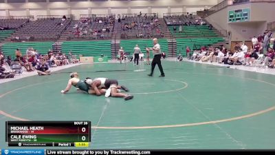 175 lbs 4th Wrestleback (16 Team) - Michael Heath, Brookwood vs Cale Ewing, West Forsyth