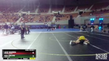 D3-113 lbs Cons. Round 1 - Max Freund, Show Low vs Jack Warren, Walden Grove