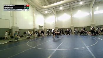 106 lbs Champ. Round 3 - Jarom Hansen, Layton vs Kope Rinker, Skyline