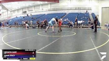150 lbs Cons. Round 3 - Hezakya Gary, OH vs Gavin Stacy, OH