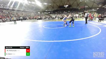 3A 170 lbs Cons. Round 5 - Micah Policarpio, Chief Sealth vs Boden Clark, Peninsula
