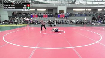 120 lbs Quarterfinal - Ariana Farr, Morgan vs Jillian Blake, Trumbull