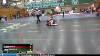 152 lbs Champ. Round 1 - Ethan Aguila, Fallbrook vs David Mitrovich, Eastlake