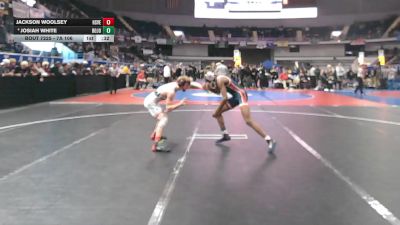 7A 106 lbs Cons. Semi - Josiah White, Bob Jones vs Jackson Woolsey, Huntsville