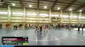 108 lbs Round 1 - Jake Adams, Trailblazer Wrestling Club vs Justin Christensen, Uintah Jr High Wrestling