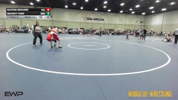 76 lbs 7th Place - Daxton Deckard, Tulsa Elite 12U 2 vs Beckett Todd, Warrior Up 12U