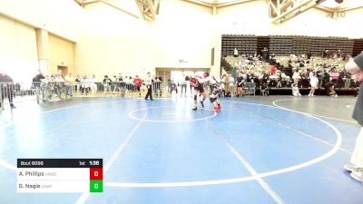 197-A lbs Semifinal - Aaron Phillips, Honesdale vs Gary Nagle, Unaffiliated