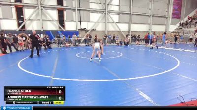 82 lbs Cons. Round 5 - Frankie Stock, All-Phase WC vs Andrew Matthews-Watt, Lionheart WC