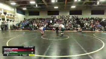 285 lbs Champ. Round 1 - Devin Gotchall, Estacada vs Nathan Abrams, Cottage Grove