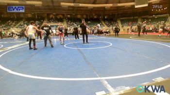 100 lbs Round Of 16 - Jack Bovos, Salina Wrestling Club vs Beckett Newman, Enid Youth Wrestling Club