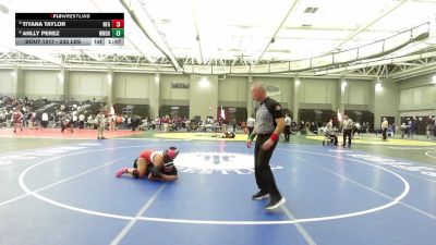 235 lbs Quarterfinal - Tiyana Taylor, Norwich Free Academy vs Anlly Perez, Windham