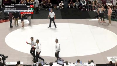 197 lbs Placement Matches (16 Team) - Gabe Nagel, Minnesota vs Sonny Sasso, Virginia Tech
