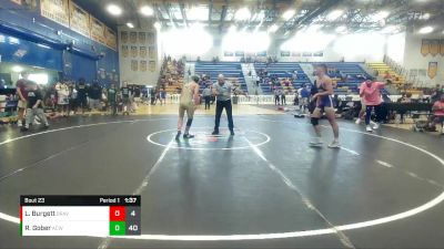 165 lbs Round 6 (8 Team) - Reid Gober, Athens Christian vs Linkin Burgett, Braves WC