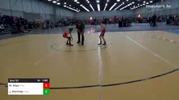 49 lbs Consolation - Mason Allen, Toss Em Up Wrestling Academy vs John (Jj) Martinez, Pomona Elite