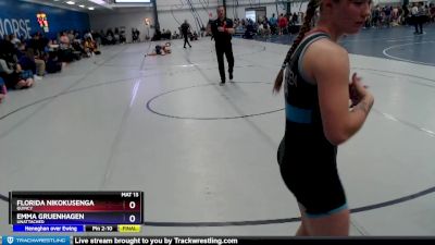 138 lbs Cons. Round 4 - Florida Nikokusenga, Quincy vs Emma Gruenhagen, Unattached