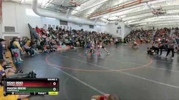 195B Round 2 - Mason Reese, Thermopolis vs Noah Sides, Natrona County