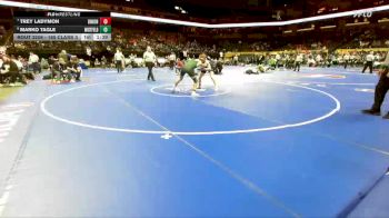 165 Class 3 lbs Quarterfinal - Marko Tagle, Whitfield vs Trey Ladymon, Union