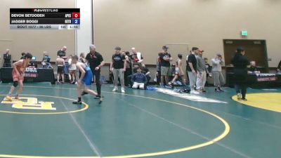 96 lbs Cons. Sub-rd Of 16 - Devon Setoodeh, Apex vs Jagger Boggi, Gentile Trained