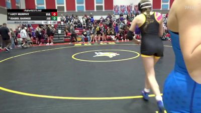 120 lbs Champ. Round 2 - Lucy Murphy, Wahlert Catholic vs Isabel Barnes, Janesville