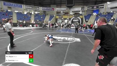 61 lbs Consi Of 4 - Wayne Bajza, Bald Eagle WC vs Kye Camino, Douglas WC