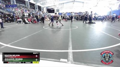 130 lbs Round 1 (4 Team) - Emmanuel Kearns, Potentially Dangerous vs Keaton Nelson, Midwest Gold