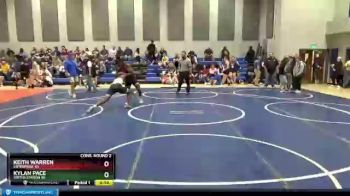 182 lbs Cons. Round 2 - Kylan Pace, Smiths Station Hs vs Keith Warren, Enterprise HS