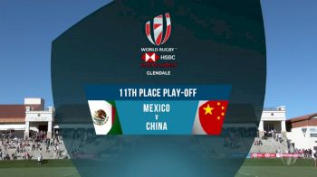 Mexico 7s vs China 7s 11th Place Play-Off Final | 2018 HSBC Women's 7s Colorado