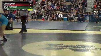 145 lbs Quarterfinal - Victor Garza, Spring Valley vs David Martinez, Foothill
