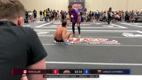 Sean Allen vs Carlos Castaneda 2025 ADCC Orlando Open/Youth Trials