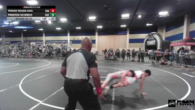 109 lbs Round Of 64 - Thiago Rojas-Leal, Chain Gang vs Preston Schreck, Eastvale Elite WC