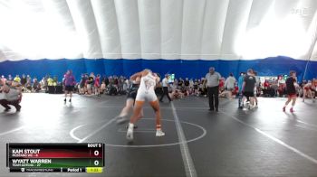 150 lbs Round 2 (8 Team) - Wyatt Warren, Team Gotcha vs Kam Stout, Mustang WC